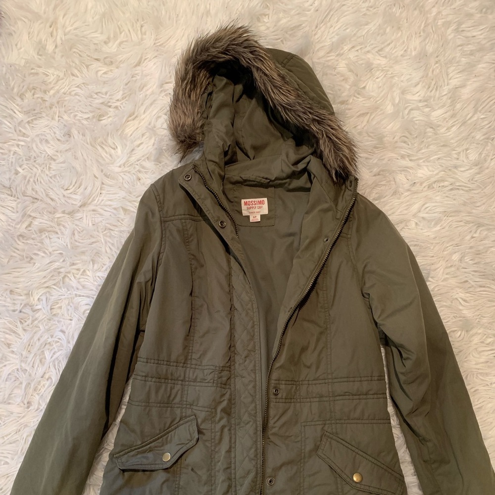 Mossimo Supply Co. Olive Green Jacket